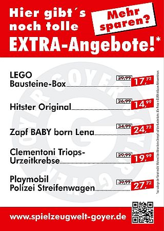 Spielzeugwelt-Goyer Angebote